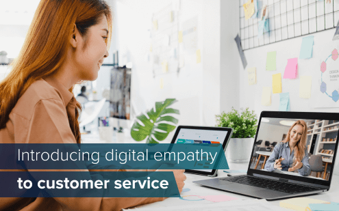 Digital empathy in customer service