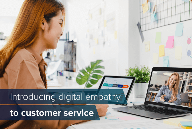 Digital empathy in customer service