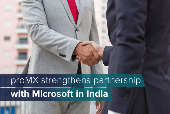proMX strengthens partnership with Microsoft in India