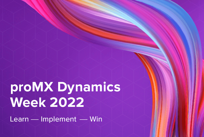 Event tip: proMX Dynamics Week 2022