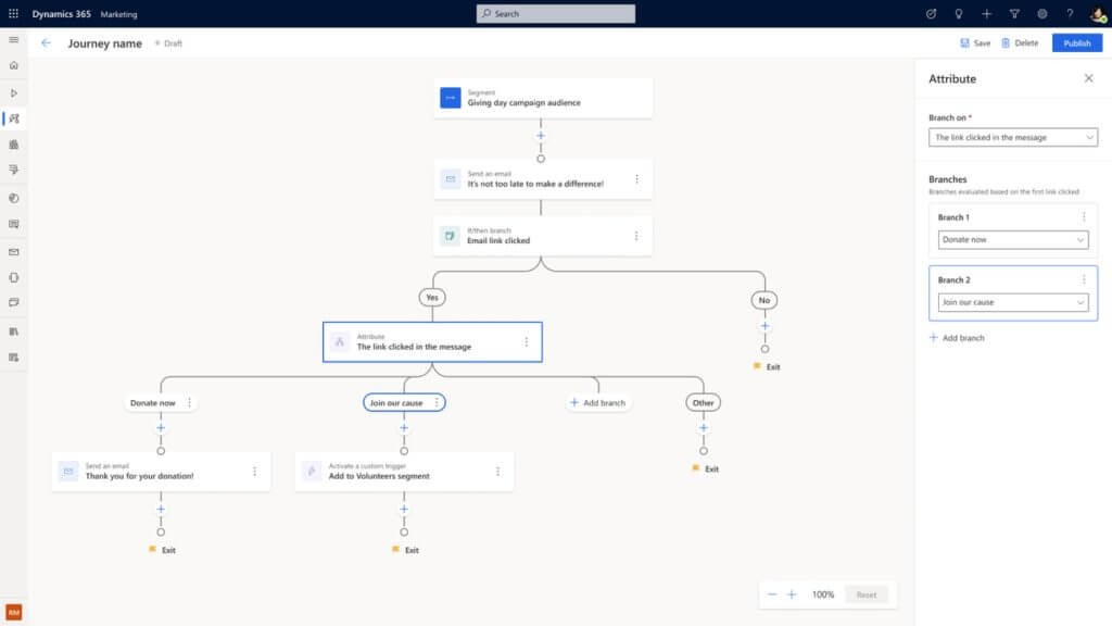 Customer Journey in Dynamics 365 Marketing