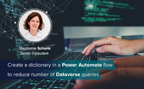 Create a dictionary in a Power Automate flow to reduce number of Dataverse queries