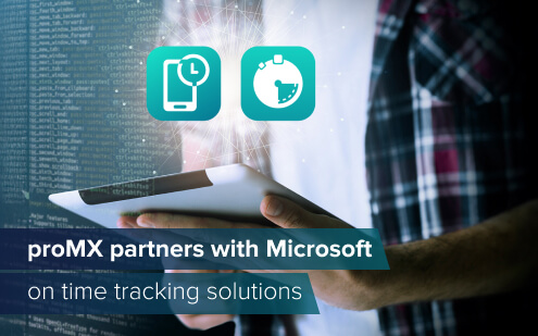 proMX partners with Microsoft on time tracking solutions